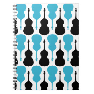 Caderno Espiral Padrão de Bass de String