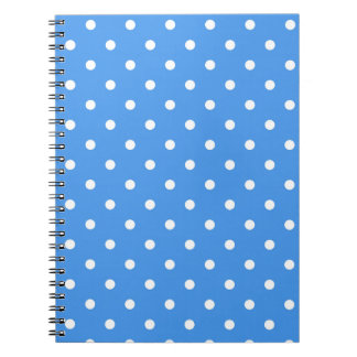 Caderno Espiral padrão de bolinhas