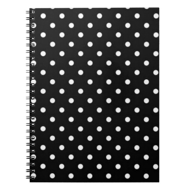 Caderno Espiral padrão de bolinhas (Frente)