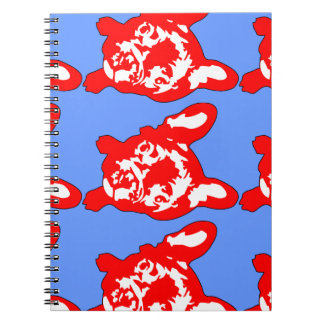 Caderno Espiral Padrão de Bulldog