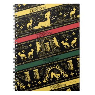 Caderno Espiral Padrão de Camada de Qilin