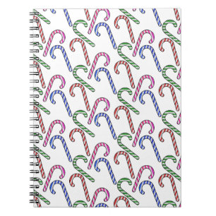 Caderno Espiral Padrão de Caneta de Amaranho de Litter