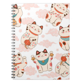 Caderno Espiral Padrão de Cat