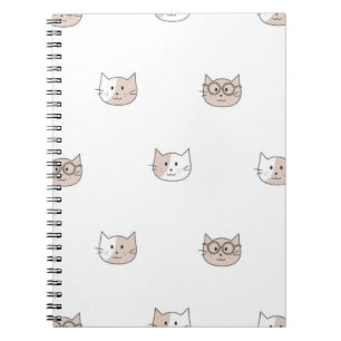 Caderno Espiral Padrão de Cat