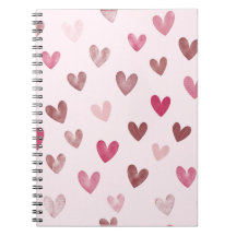 Padrão de Coração Rosa Fofo – Design Romântico e E
