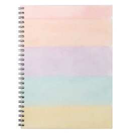 Caderno Espiral Padrão de cores Brilho Intenso