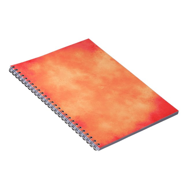 Caderno Espiral Padrão de efeito de nuvem de na moda Storm Tropica (Lado Direito)