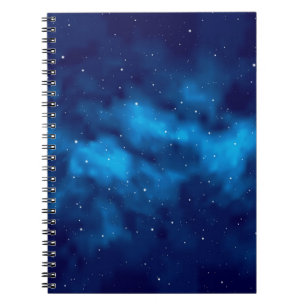 Caderno Espiral Padrão de espaço