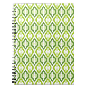Caderno Espiral Padrão de estilo marroquino