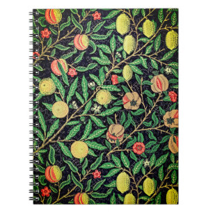 Caderno Espiral padrão de fruta