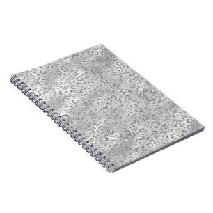 Caderno Espiral Padrão de Impressão da Pele do Leopard da Chita