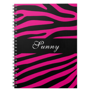 Caderno Espiral Padrão de listras zebra + seu histórico e ideias