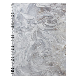 Caderno Espiral Padrão de mármore