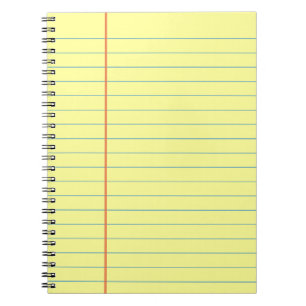 Caderno Espiral Padrão de Pad Legal