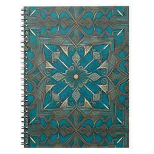 Caderno Espiral Padrão de perturbação