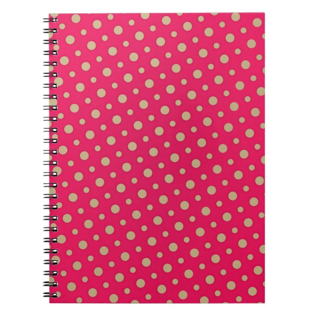 Caderno Espiral Padrão de pontos 3 (Frente)
