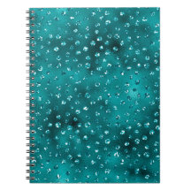 Padrão de Pontos de Glitter Glam Ombre Verde Água