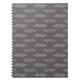 Caderno Espiral padrão de ramificação