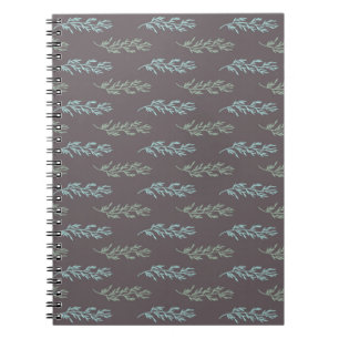 Caderno Espiral padrão de ramificação