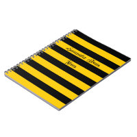 Padrão de stripes de abelha clássica engraçada