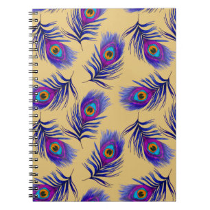 Caderno Espiral Padrão decorativo sem descontinuidades com um belo