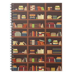 Caderno Espiral Padrão do livro