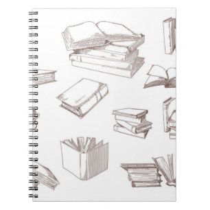 Caderno Espiral Padrão do livro