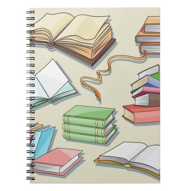 Caderno Espiral Padrão do livro (Frente)