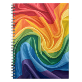 Caderno Espiral padrão do mês do orgulho