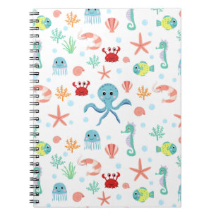 Caderno Espiral Padrão do Sea World