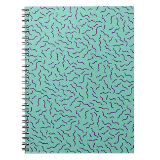 Caderno Espiral Padrão em verde