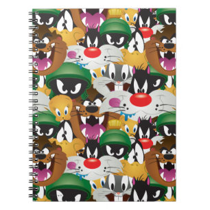 Caderno Espiral Padrão Emoji TUNES™ LOONEY