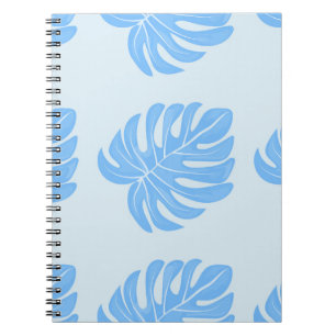 Caderno Espiral Padrão étnico tropical uniforme com licença exótic