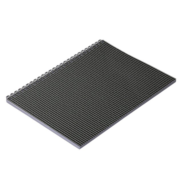 Caderno Espiral Padrão Geométrico de Linha - Limpar (Left Side)