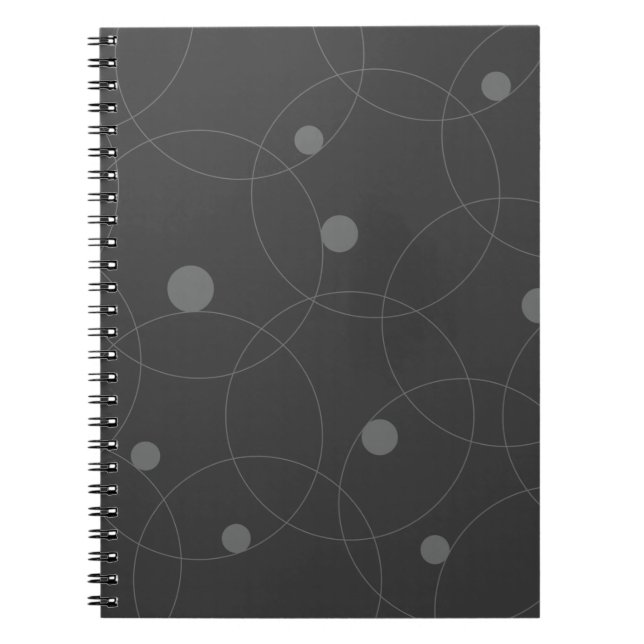 Caderno Espiral Padrão moderno, simples, brincalhão, divertido de  (Frente)