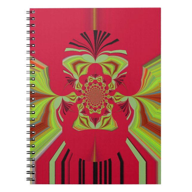 Caderno Espiral Padrão Red Hakuna Matata (Frente)