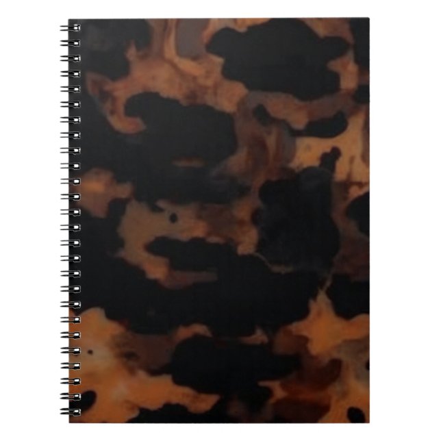 Caderno Espiral Padrão TortoisésInferno Invisível, Chic TortoiseSh (Frente)