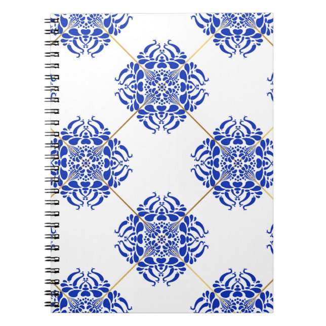Caderno Espiral Padrão uniforme de espanha tradicional. cerami esp (Frente)