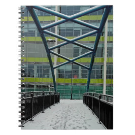 Caderno Espiral Padrão verde