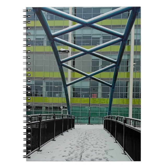 Caderno Espiral Padrão verde (Frente)