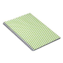 Caderno Espiral Padrão Verde Acadêmico para o Sucesso