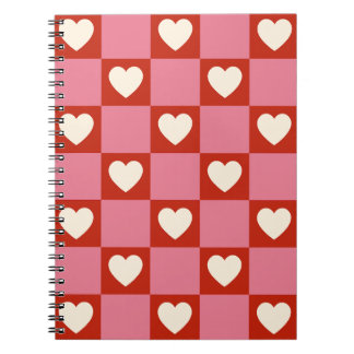 Caderno Espiral Padrão Verificador de Coração