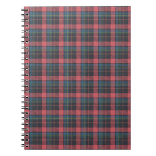 Caderno Espiral Padrão Xadrez Clássico
