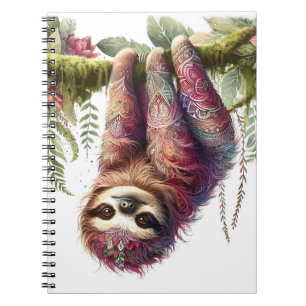 Caderno Espiral Padrões da Natureza - Lama Selvagem