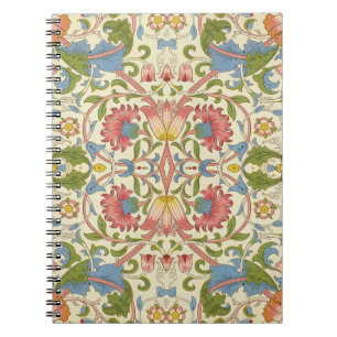 Caderno Espiral Padrões Florais William Morris Loddon Blossom