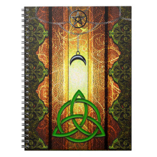 Caderno Espiral Pagan Tome Dark Magic Spells Wiccan & Witchcraft 1