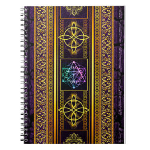 Caderno Espiral Pagan Tome Dark Magic Spells Wiccan & Witchcraft 2
