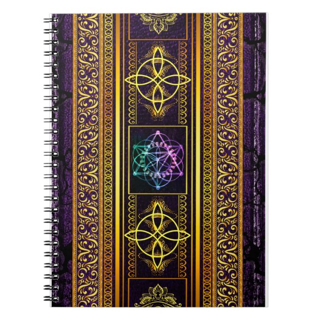 Caderno Espiral Pagan Tome Dark Magic Spells Wiccan & Witchcraft 2 (Frente)