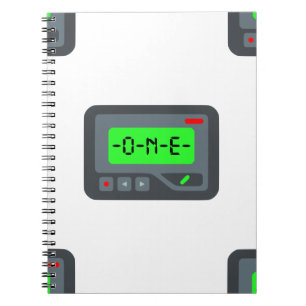 Caderno Espiral pager emoji