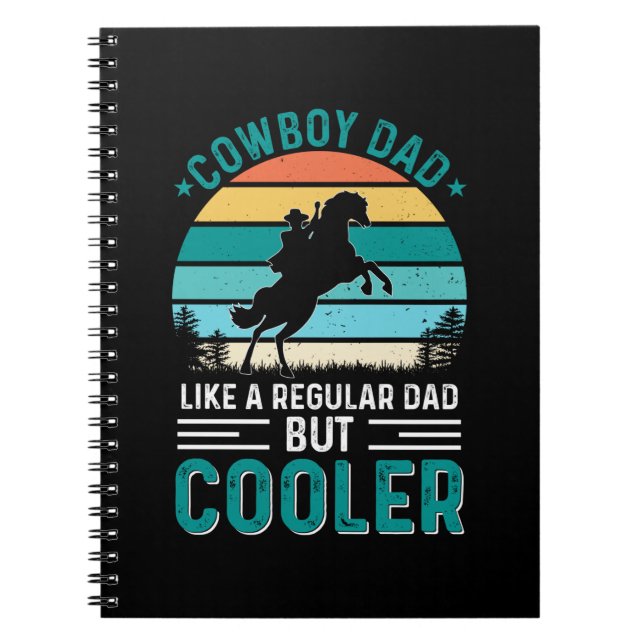 Caderno Espiral Pai Cowboy (Frente)